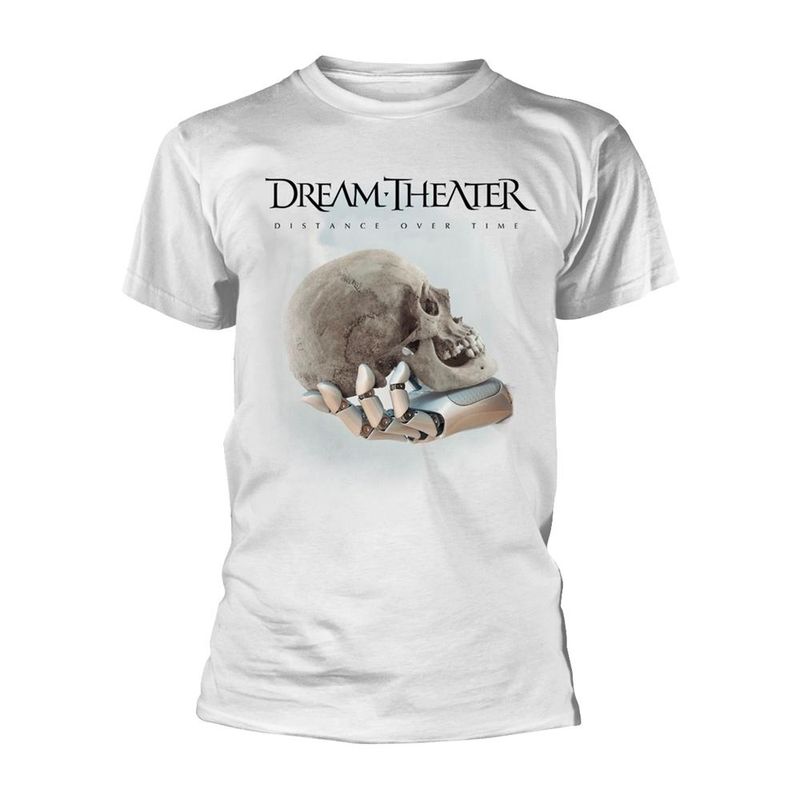 Dream Theater Unisex Adult Distance Over Time TShirt  White